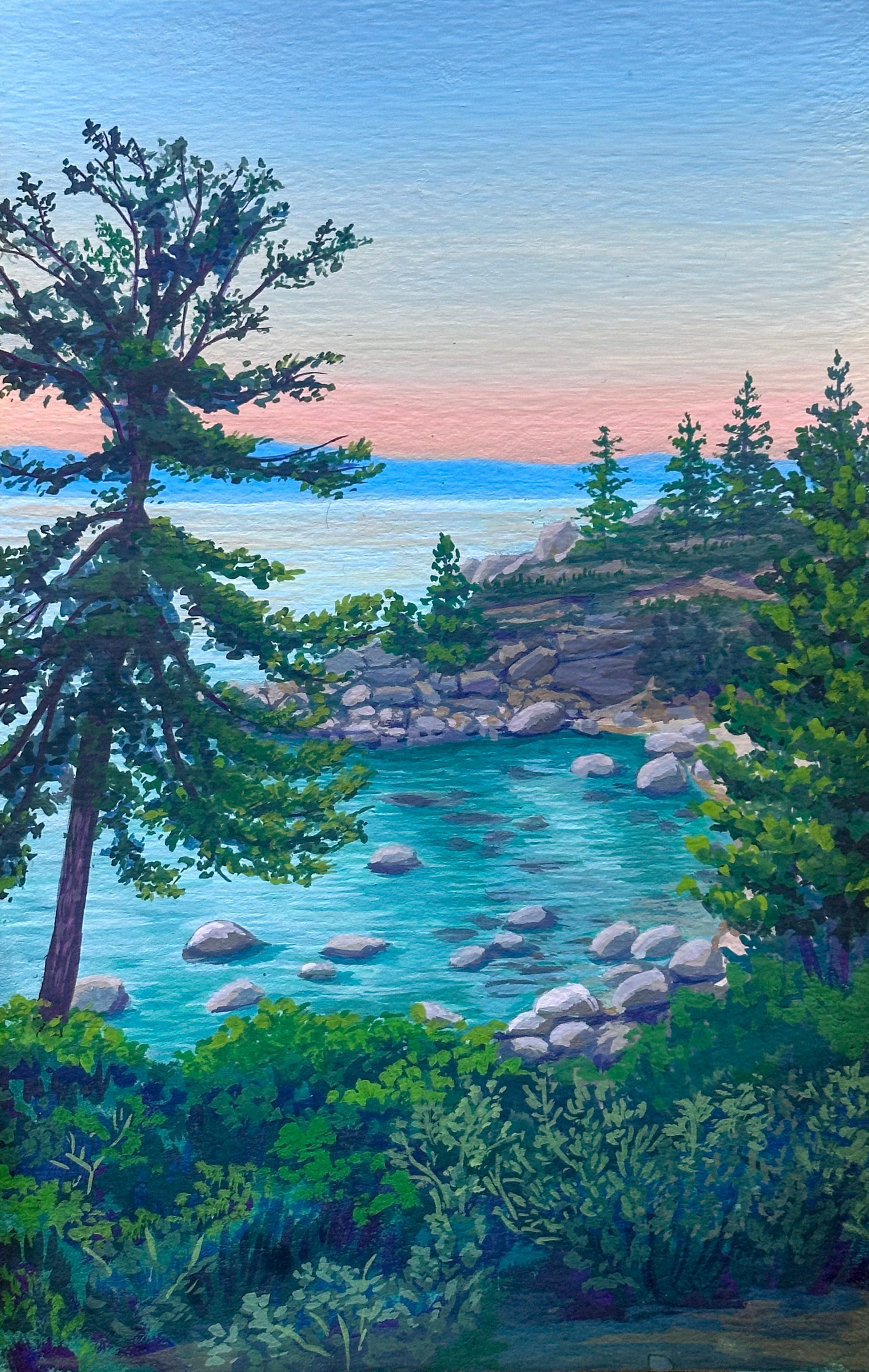 Lake Tahoe Secret Cove Print