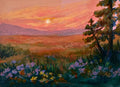 Mini sunset